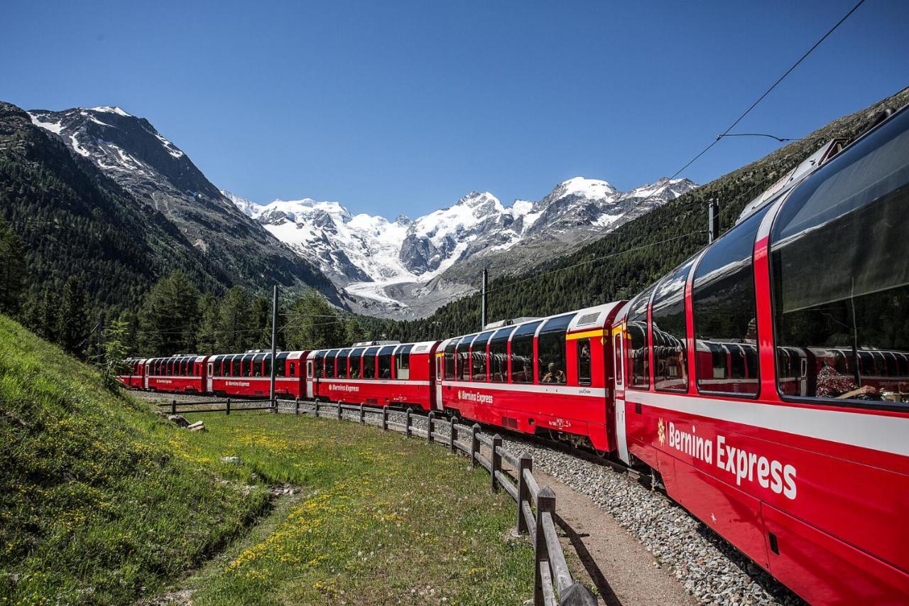 Casa Lalla Affittasi Nel Centro Di Poschiavo Ngoại thất bức ảnh